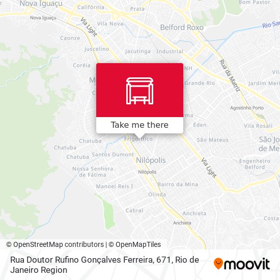 Rua Doutor Rufino Gonçalves Ferreira, 671 map
