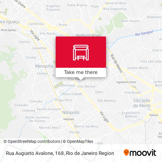 Rua Augusto Avalone, 168 map