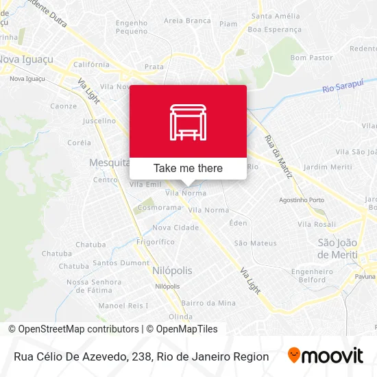 Rua Célio De Azevedo, 238 map