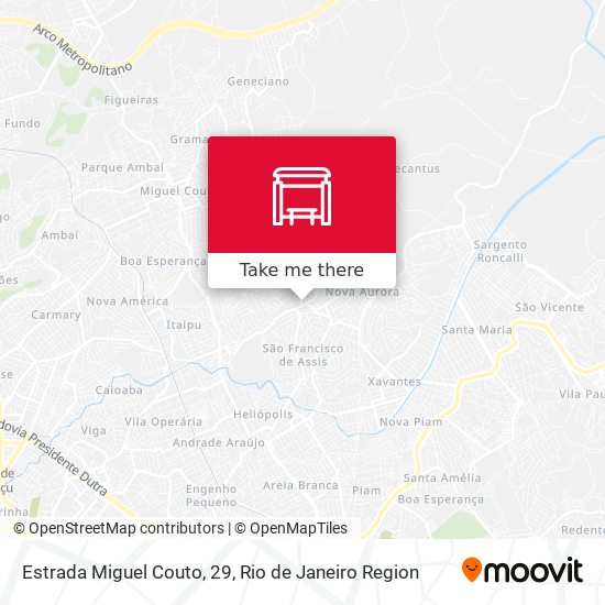 Estrada Miguel Couto, 29 map