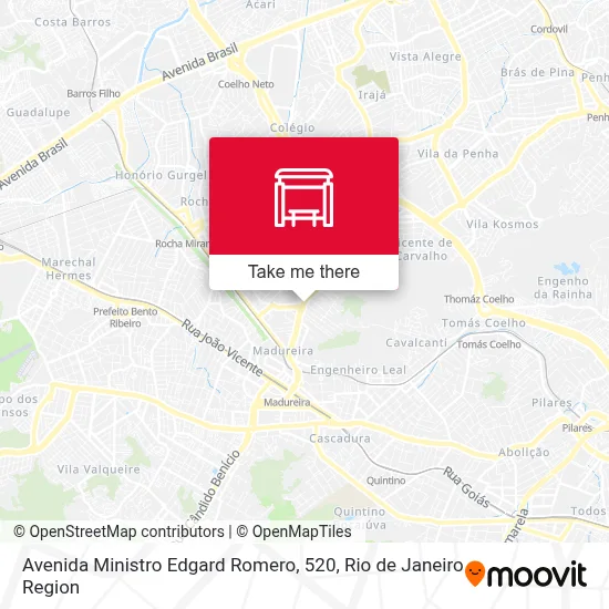 Avenida Ministro Edgard Romero, 520 map
