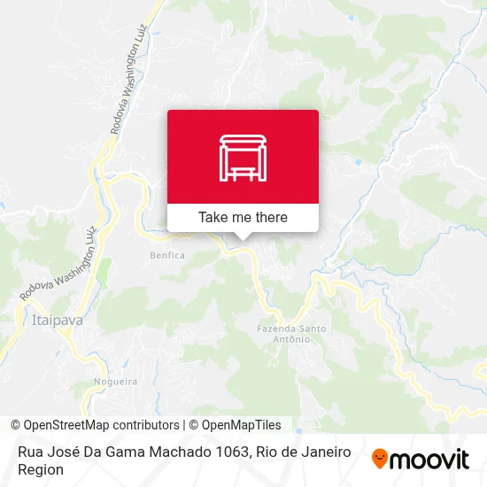 Rua José Da Gama Machado 1063 map