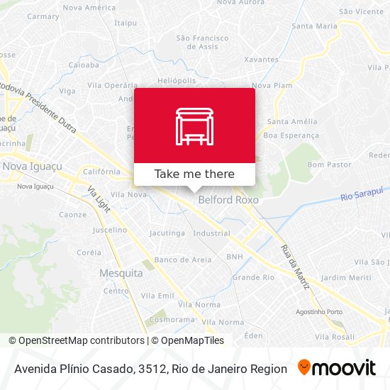 Avenida Plínio Casado, 3512 map