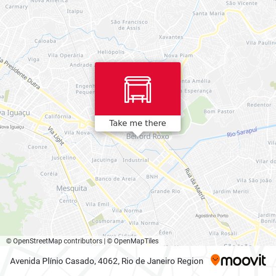 Avenida Plínio Casado, 4062 map