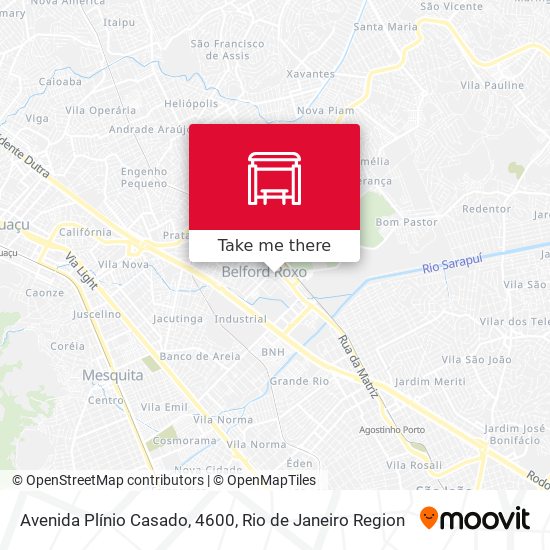 Avenida Plínio Casado, 4600 map