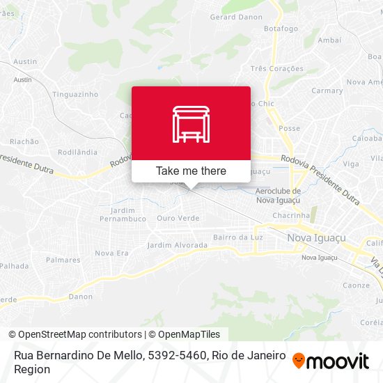 Rua Bernardino De Mello, 5392-5460 map