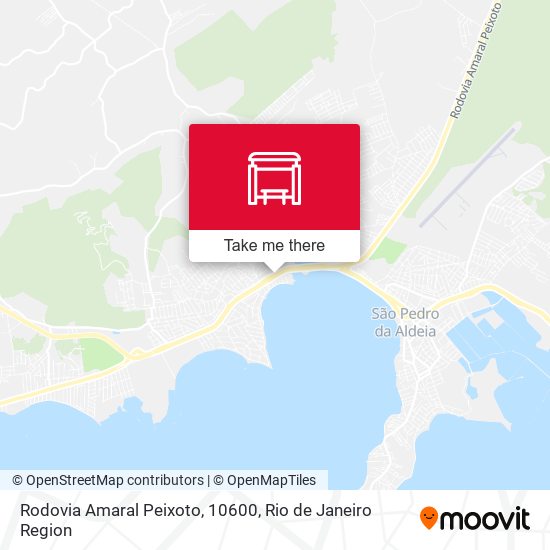 Rodovia Amaral Peixoto, 10600 map