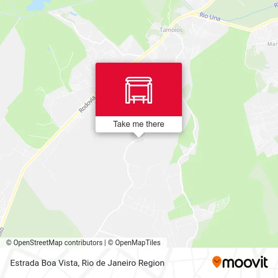 Estrada Boa Vista map