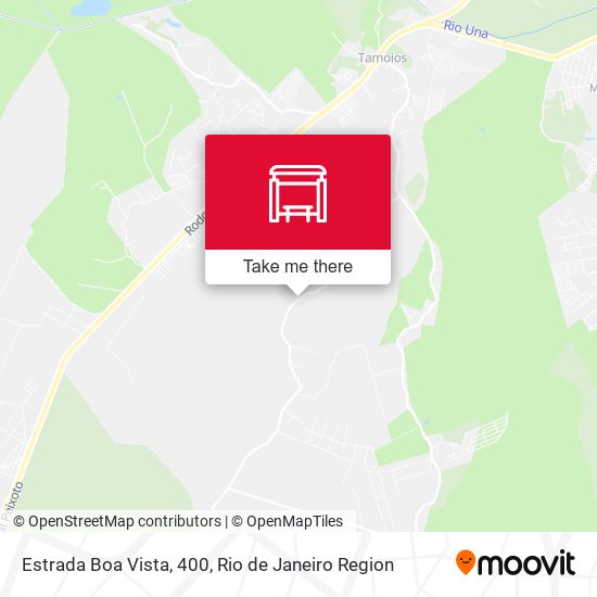 Estrada Boa Vista, 400 map