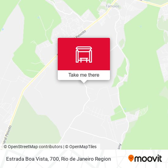 Estrada Boa Vista, 700 map