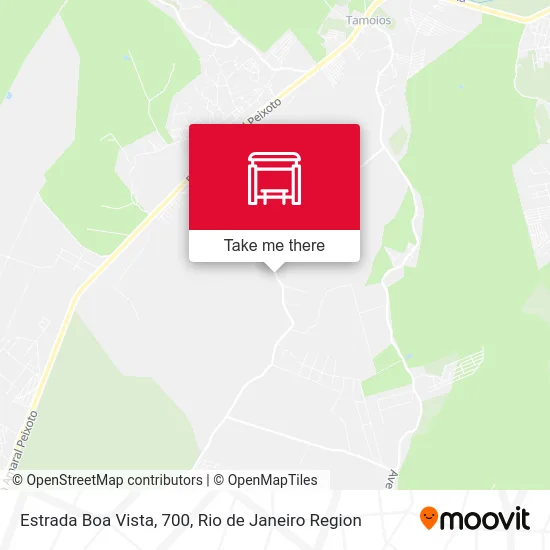 Estrada Boa Vista, 700 map