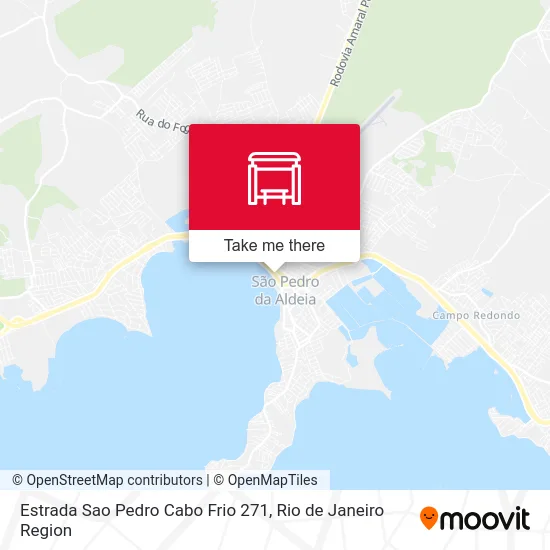 Estrada Sao Pedro Cabo Frio 271 map