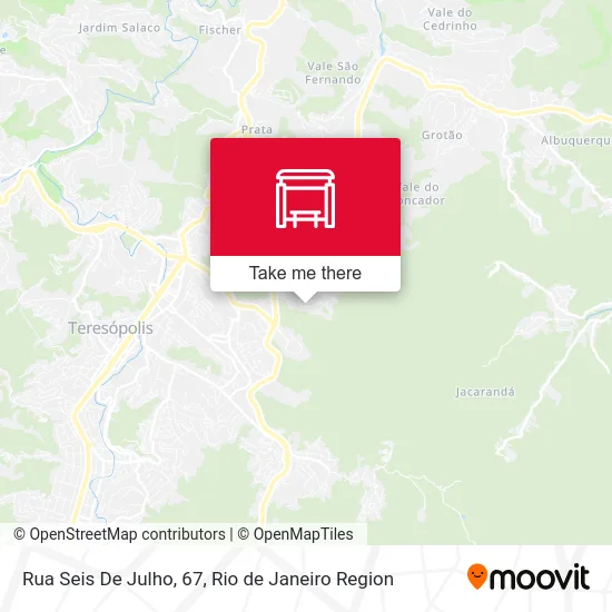 Rua Seis De Julho, 67 map