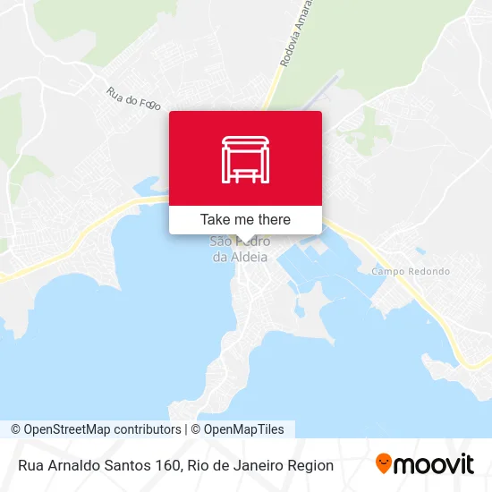 Rua Arnaldo Santos 160 map