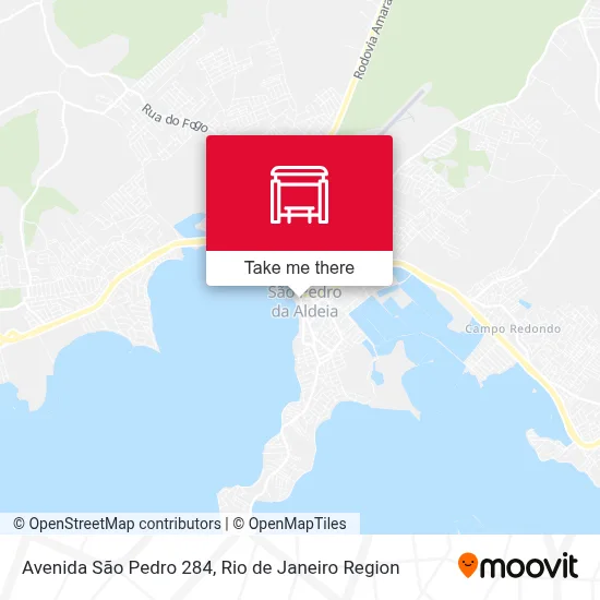 Avenida São Pedro 284 map