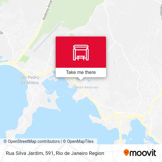 Rua Silva Jardim, 591 map