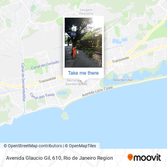 Avenida Glaucio Gil, 610 map