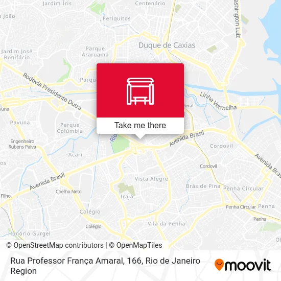 Rua Professor França Amaral, 166 map