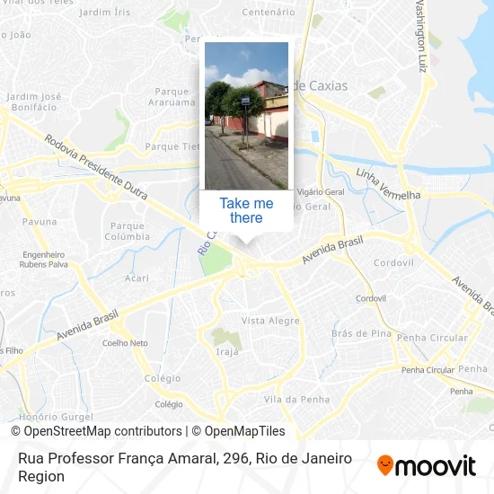 Rua Professor França Amaral, 296 map