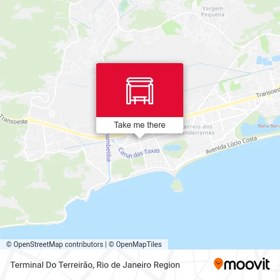 Terminal Do Terreirão map