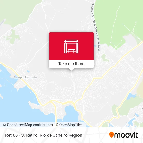 Ret 06 - S. Retiro map