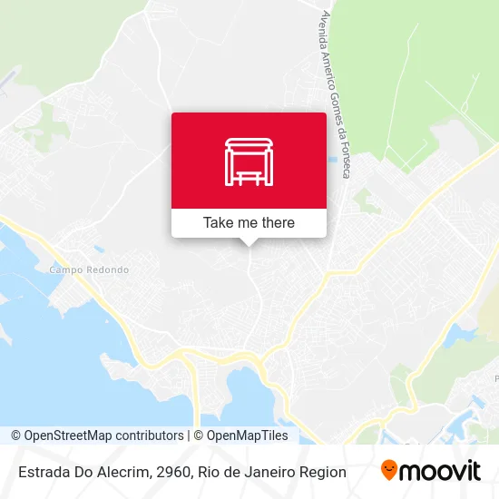 Estrada Do Alecrim, 2960 map