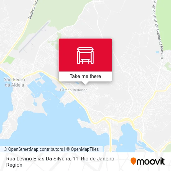 Rua Levino Elias Da Silveira, 11 map