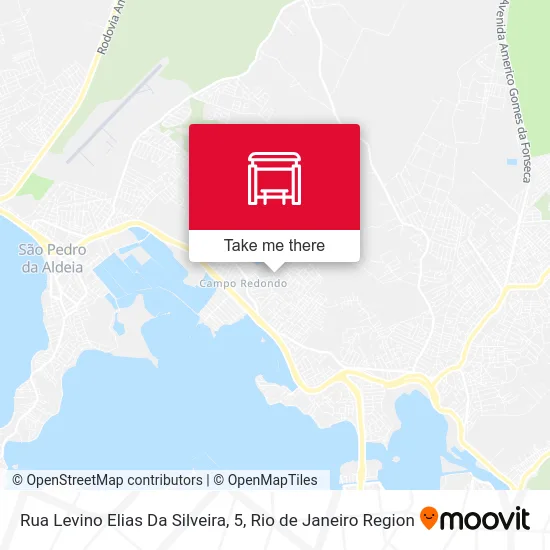 Rua Levino Elias Da Silveira, 5 map