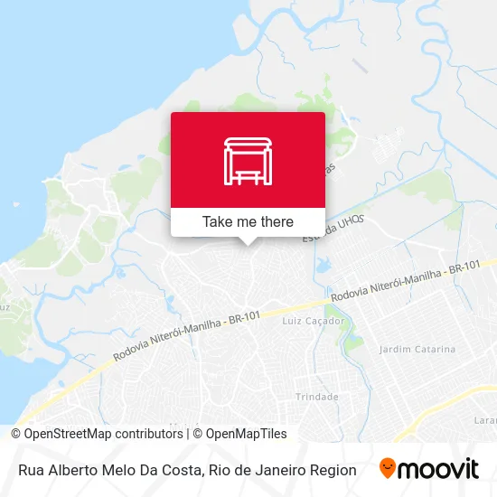 Rua Alberto Melo Da Costa map