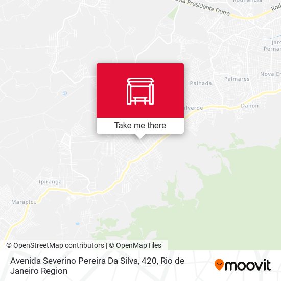 Avenida Severino Pereira Da Silva, 420 map