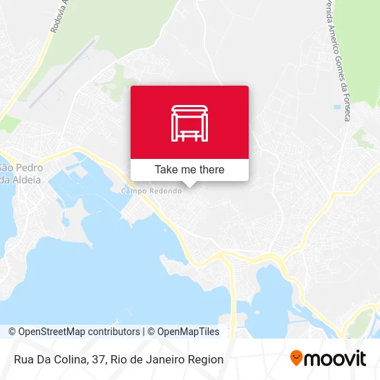 Rua Da Colina, 37 map