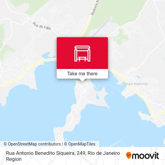 Rua Antonio Benedito Siqueira, 249 map