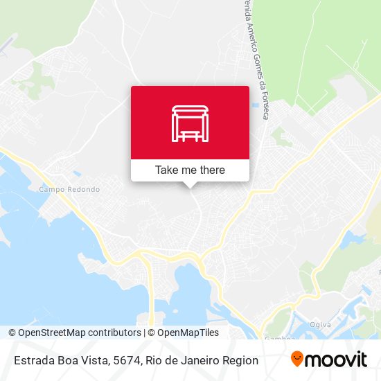 Estrada Boa Vista, 5674 map