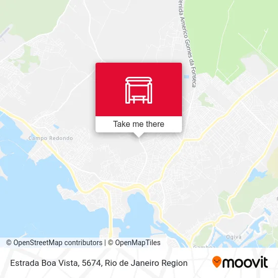 Estrada Boa Vista, 5674 map