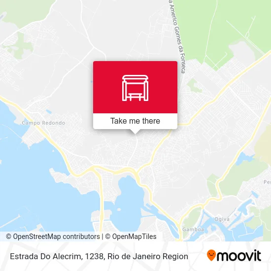 Estrada Do Alecrim, 1238 map