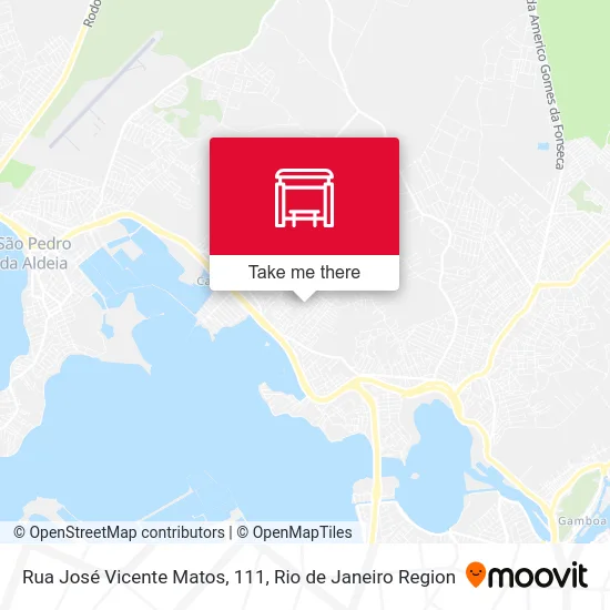 Rua José Vicente Matos, 111 map