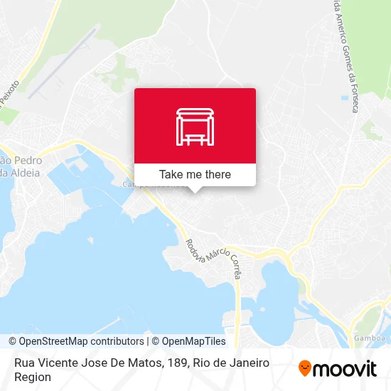 Rua Vicente Jose De Matos, 189 map