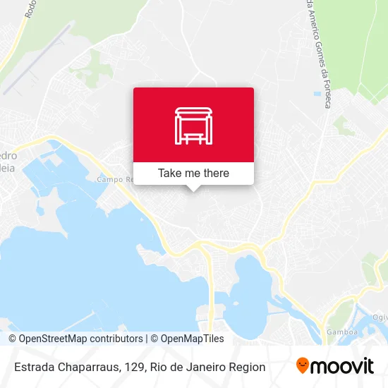 Estrada Chaparraus, 129 map