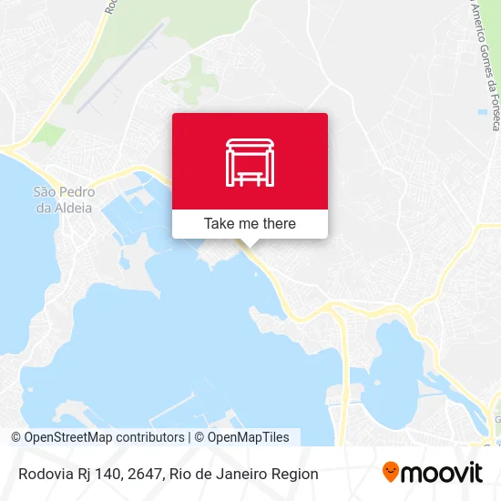 Rodovia Rj 140, 2647 map