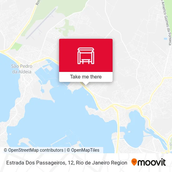 Estrada Dos Passageiros, 12 map