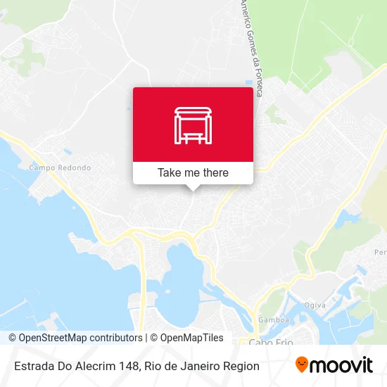 Estrada Do Alecrim 148 map