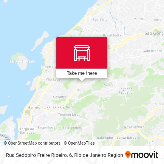 Rua Sedopiro Freire Ribeiro, 6 map