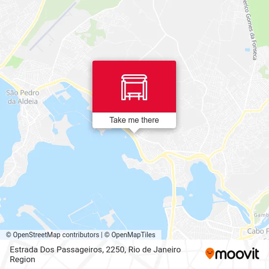 Estrada Dos Passageiros, 2250 map