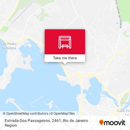 Estrada Dos Passageiros, 2461 map