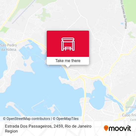 Estrada Dos Passageiros, 2459 map