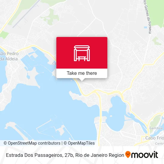 Estrada Dos Passageiros, 27b map