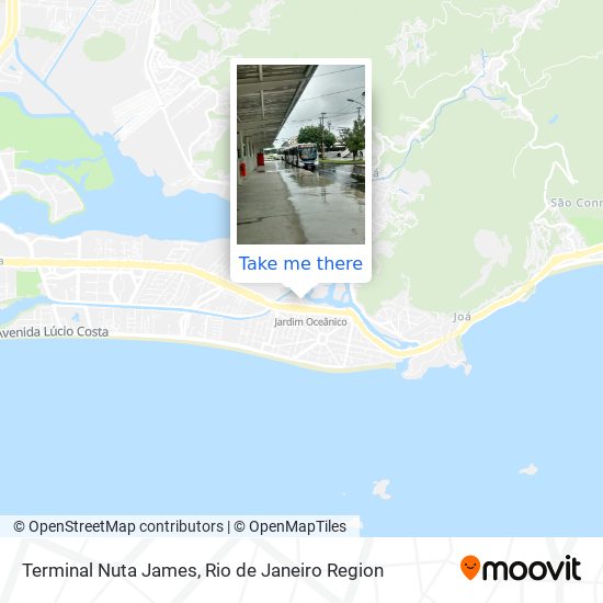 Terminal Nuta James map