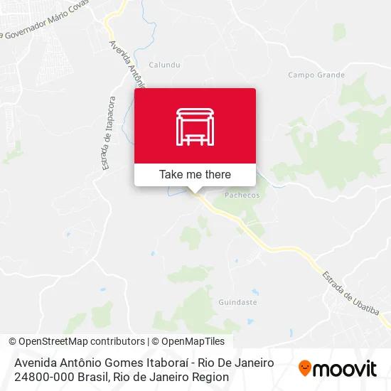 Avenida Antônio Gomes Itaboraí - Rio De Janeiro 24800-000 Brasil map