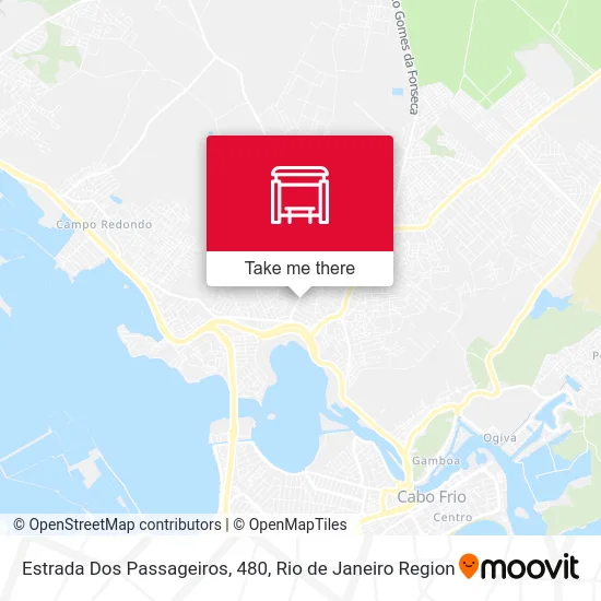 Estrada Dos Passageiros, 480 map