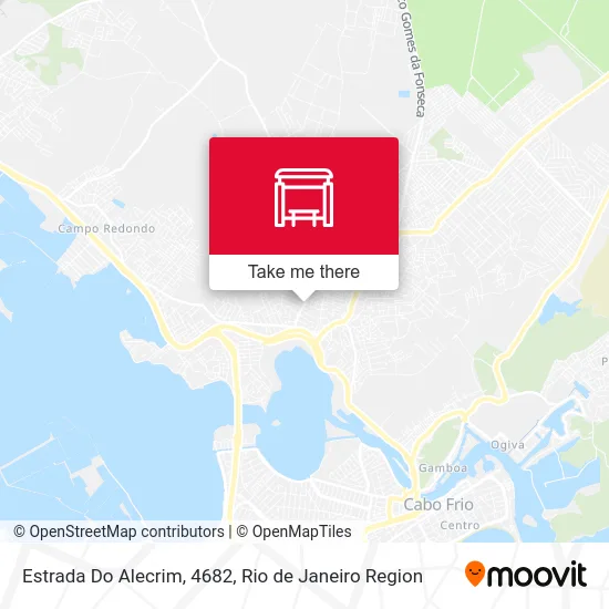 Estrada Do Alecrim, 4682 map